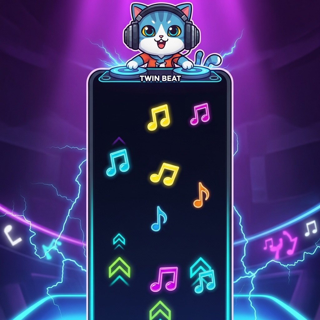 Twin Beat Paws Game Icon